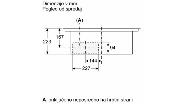 N 70 Induction hob with integrated ventilation system 70 cm surface mount with frame T47TD7BN2 T47TD7BN2-17