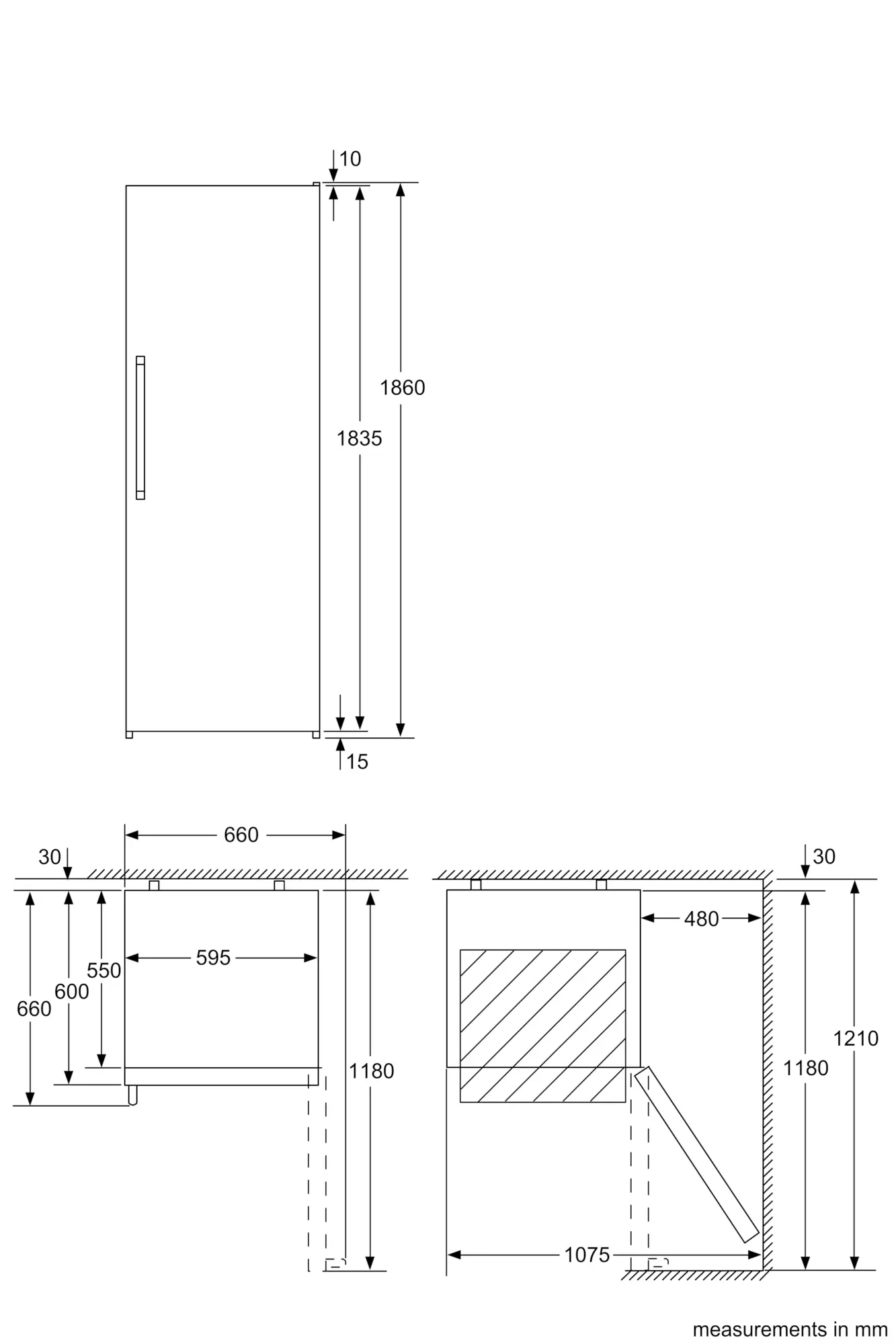 KS38WA40 Freestanding wine cooler | SIEMENS IN