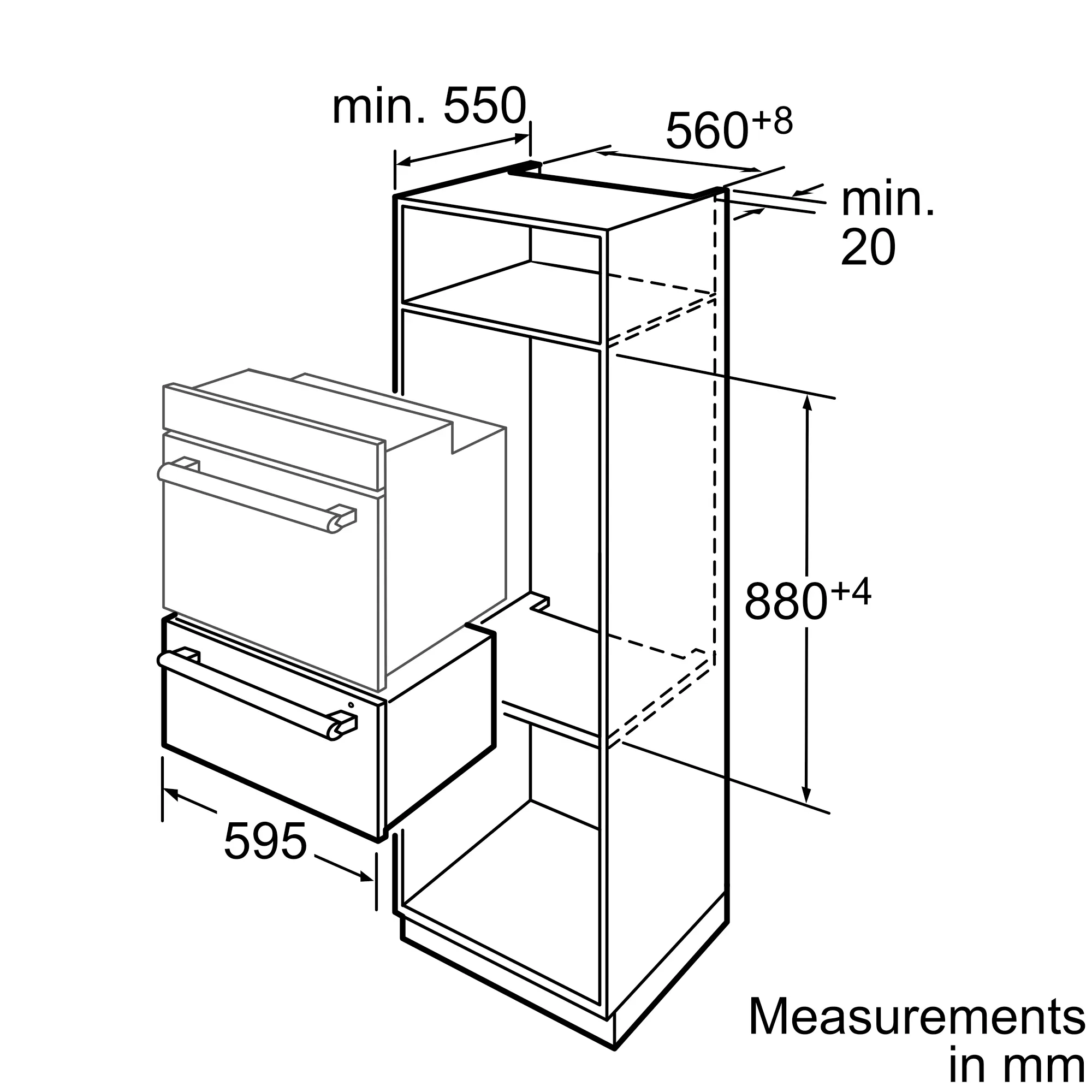 HW290562 Built-in warming drawer | SIEMENS IN