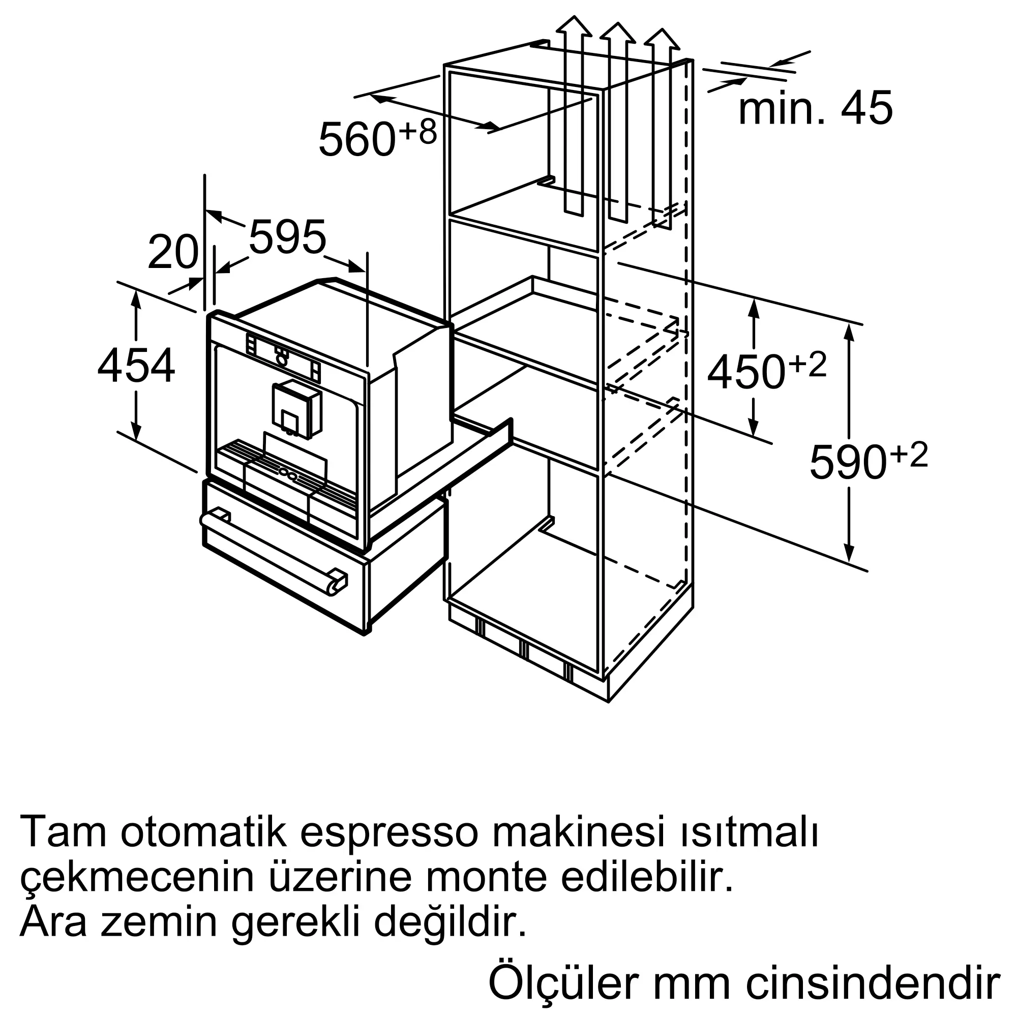 TK76K573 Built-In Fully Automatic Coffee Machine | Siemens Ev Aletleri