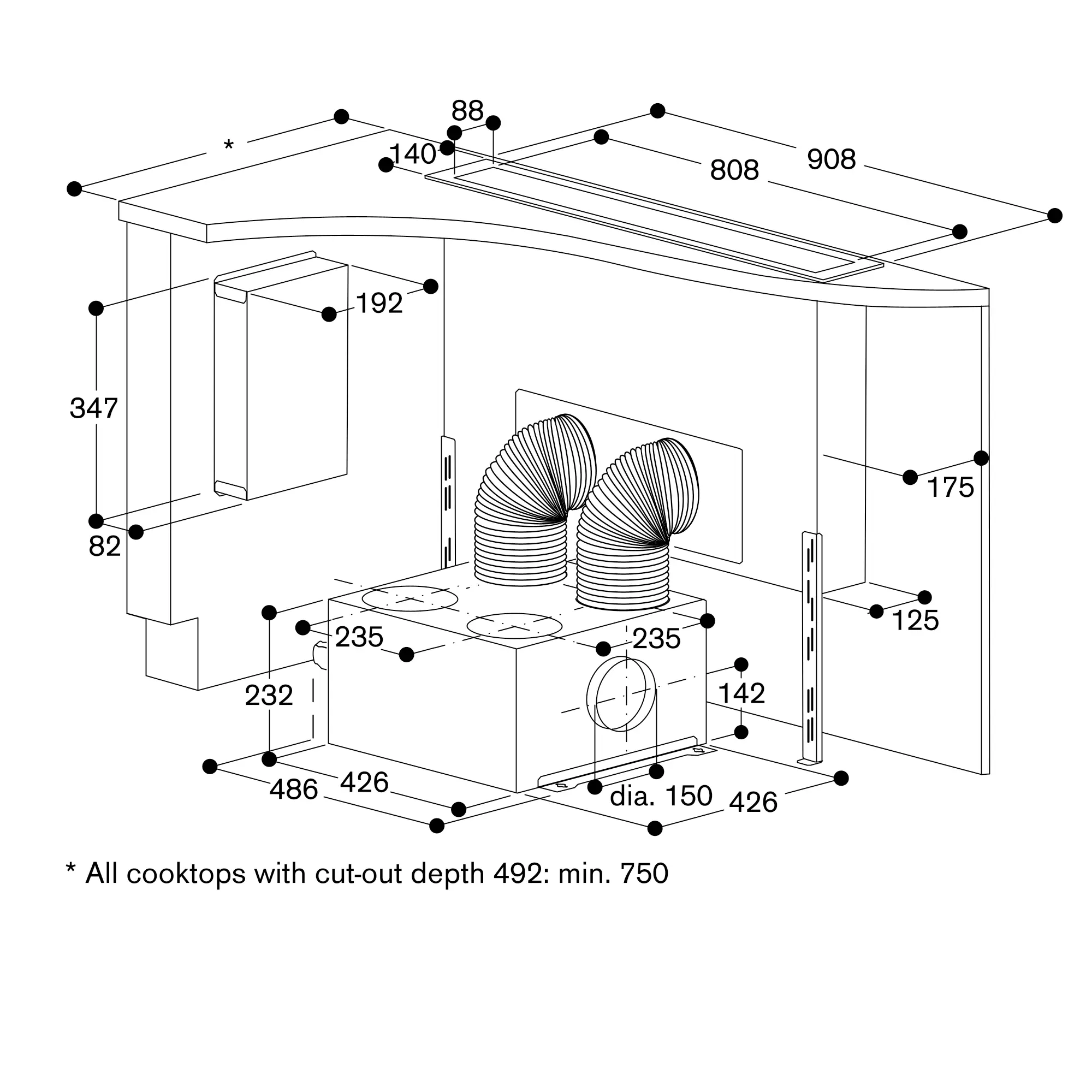 ayuページ AL400191 Table ventilation | GAGGENAU AU