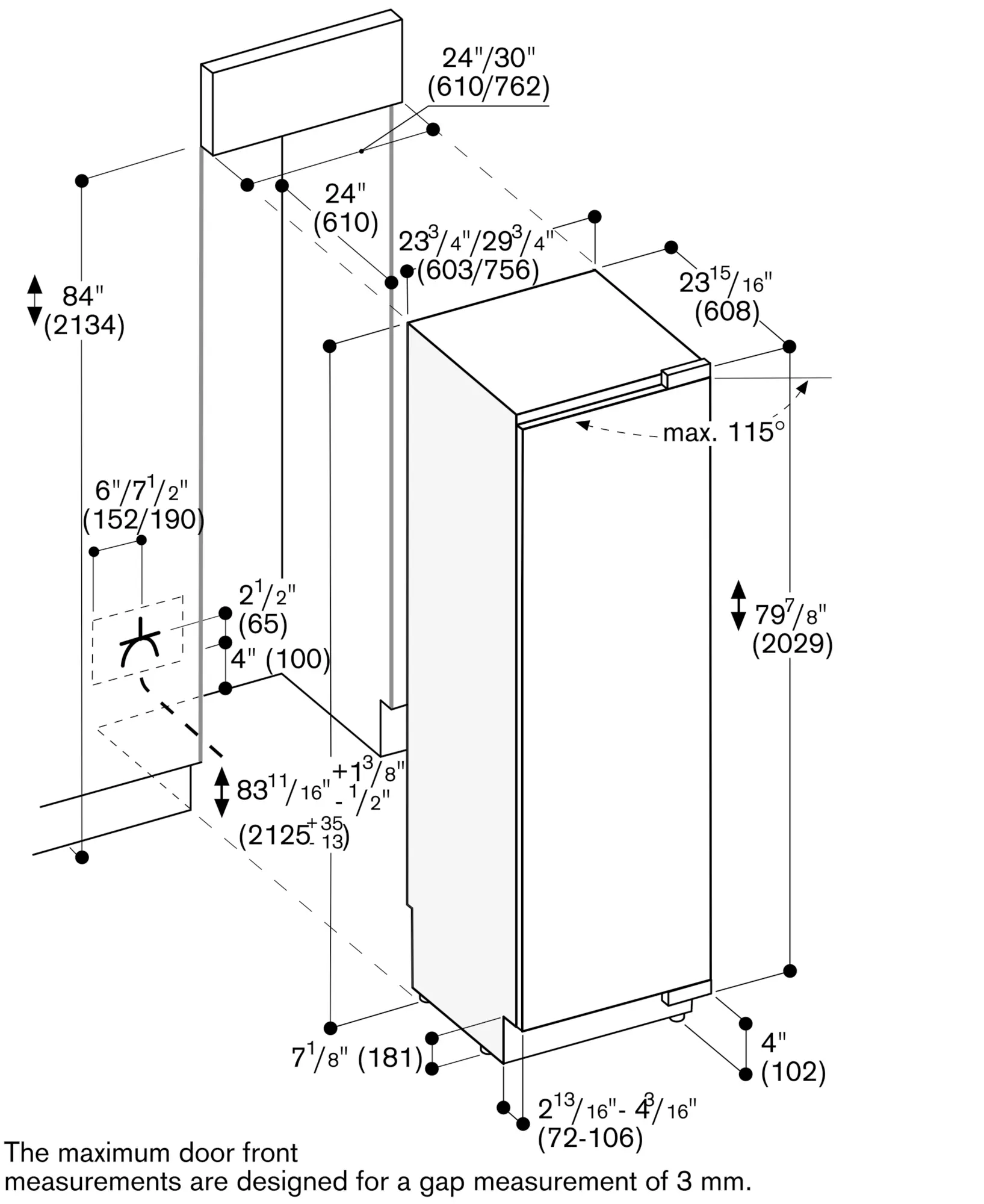 RC462701 Vario built-in fridge | GAGGENAU US