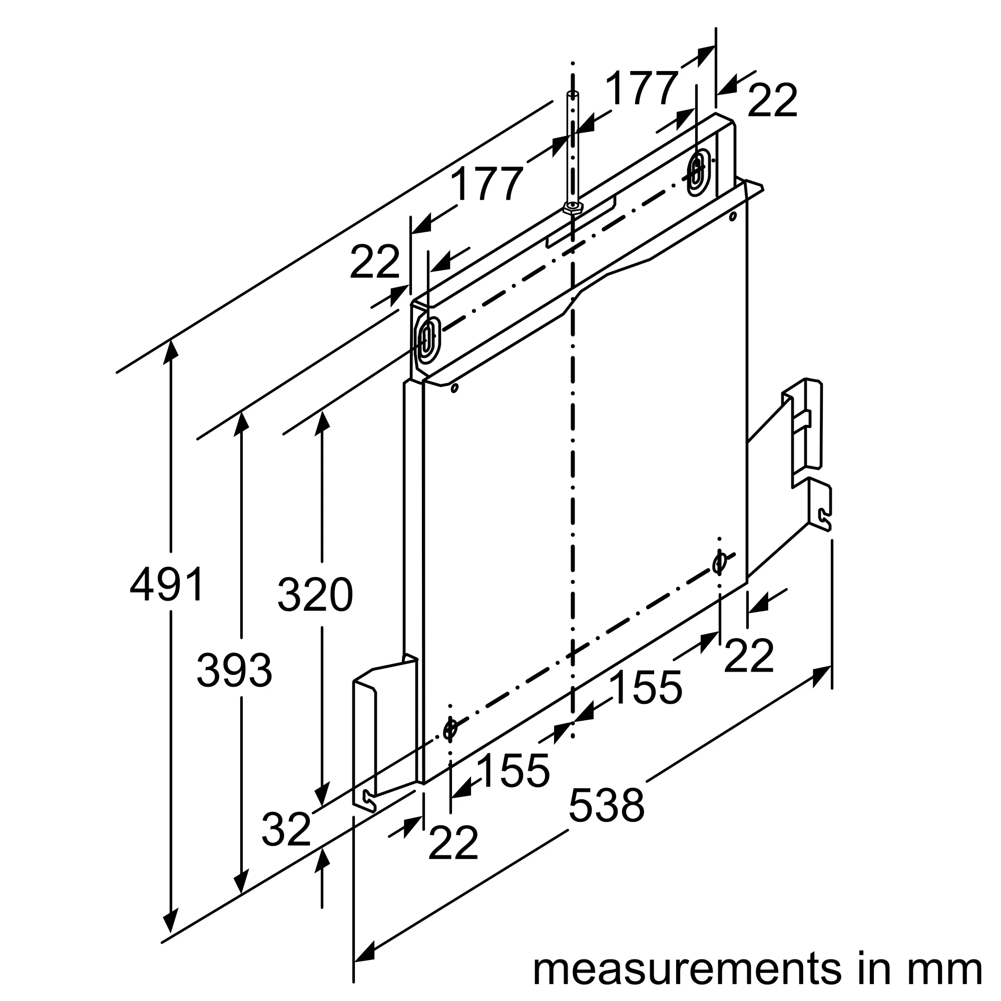 Z54TL60X0 Lowering frame | Neff home appliances GB