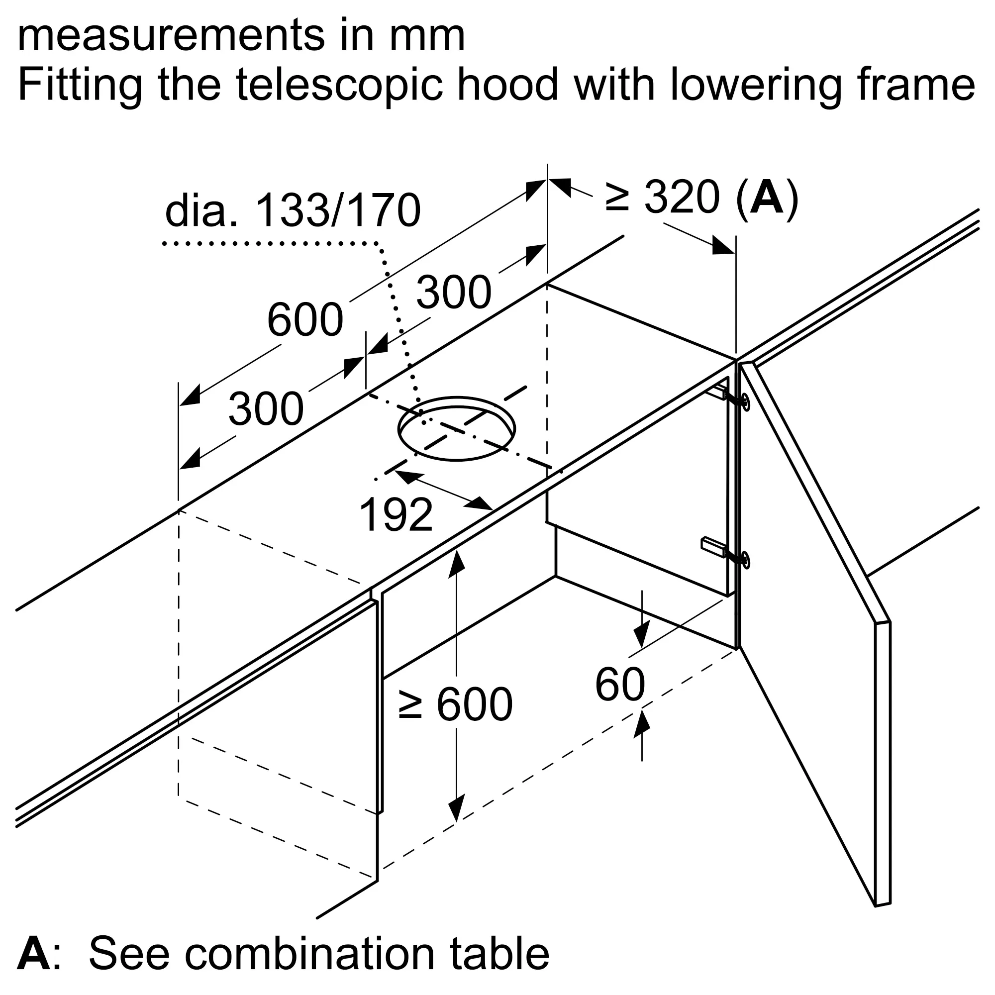 Z54TL60X0 Lowering frame | Neff home appliances GB
