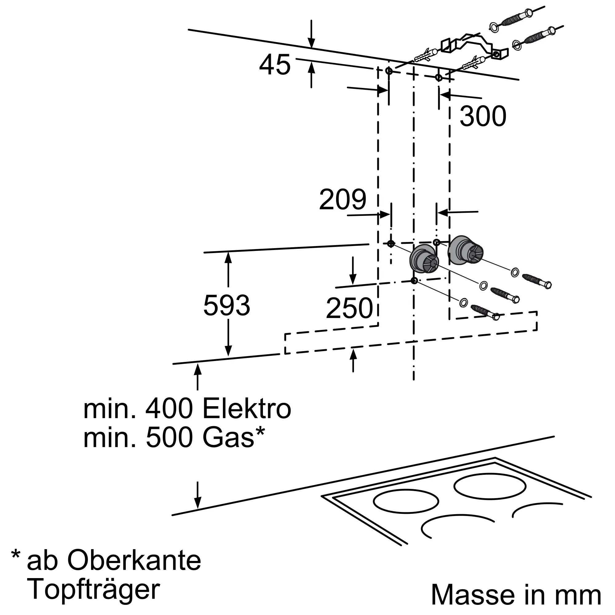 LC96KA540 wall-mounted cooker hood | Siemens Hausgeräte CH