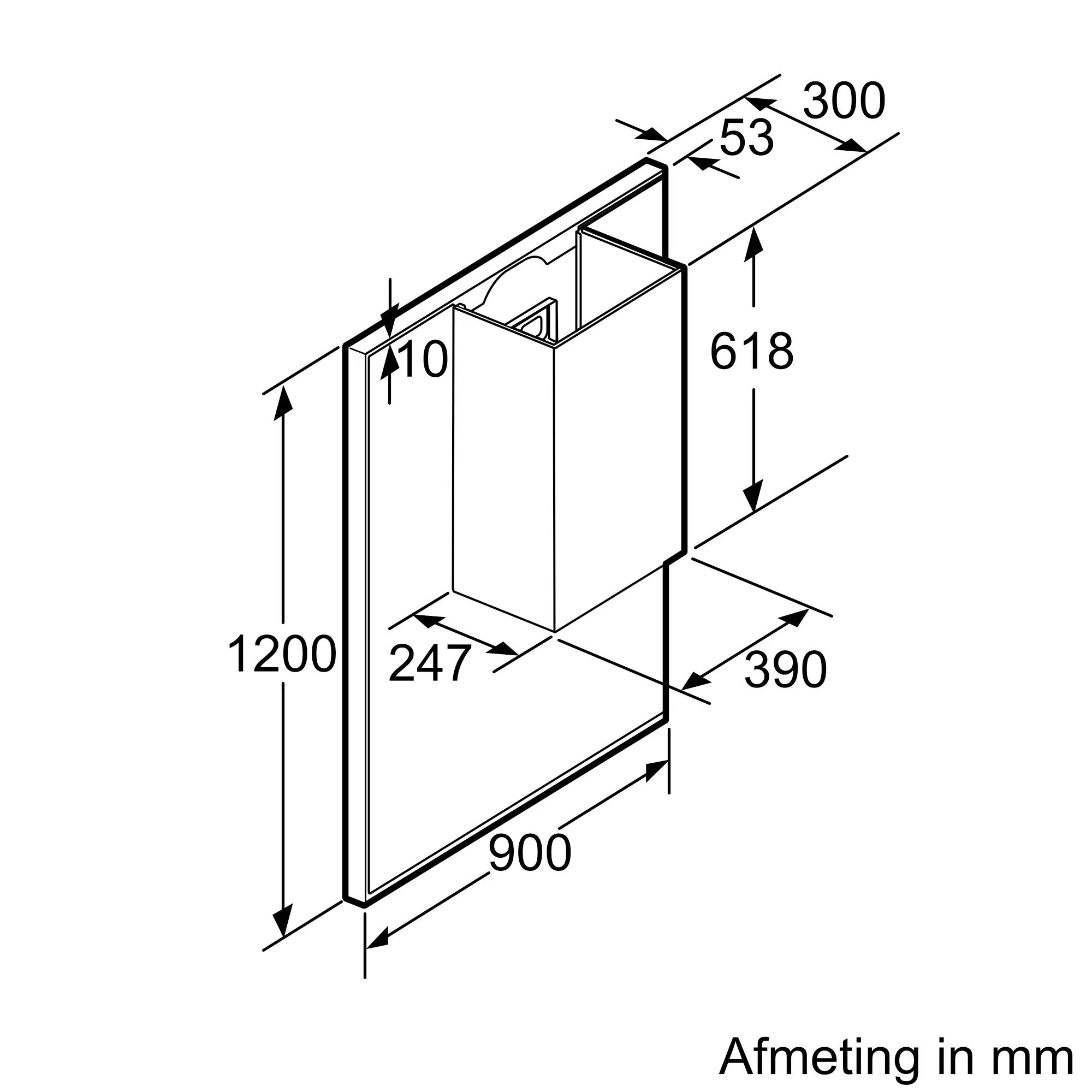 D99L11N0 Wallmounted Hood recirculation | NEFF NL