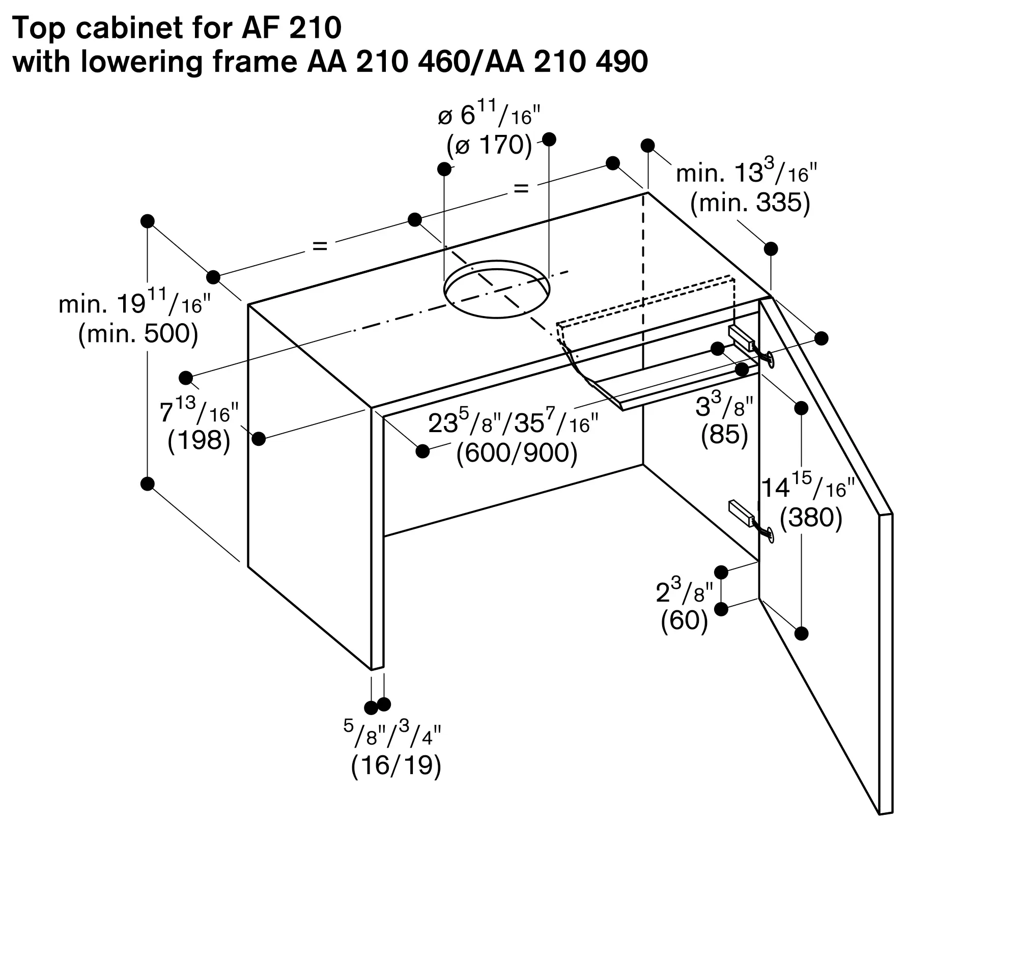AF210791 Visor hood | GAGGENAU US