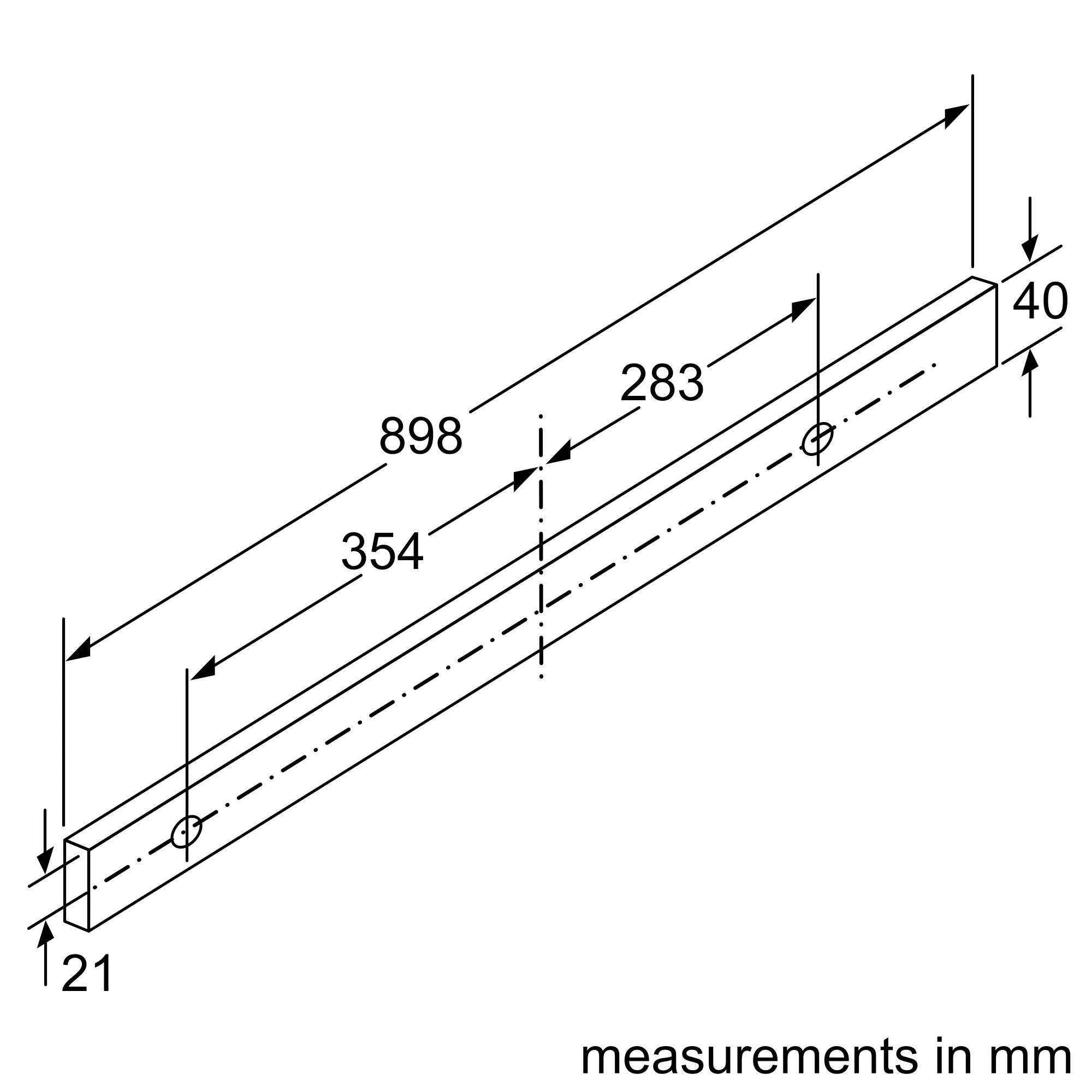 LI97SA530B telescopic cooker hood | SIEMENS HK