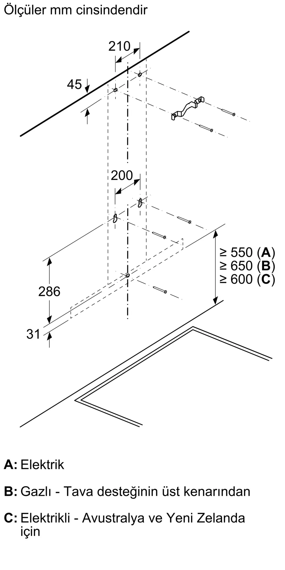 LC77BHM50 Duvar Tipi Davlumbaz | Siemens Ev Aletleri