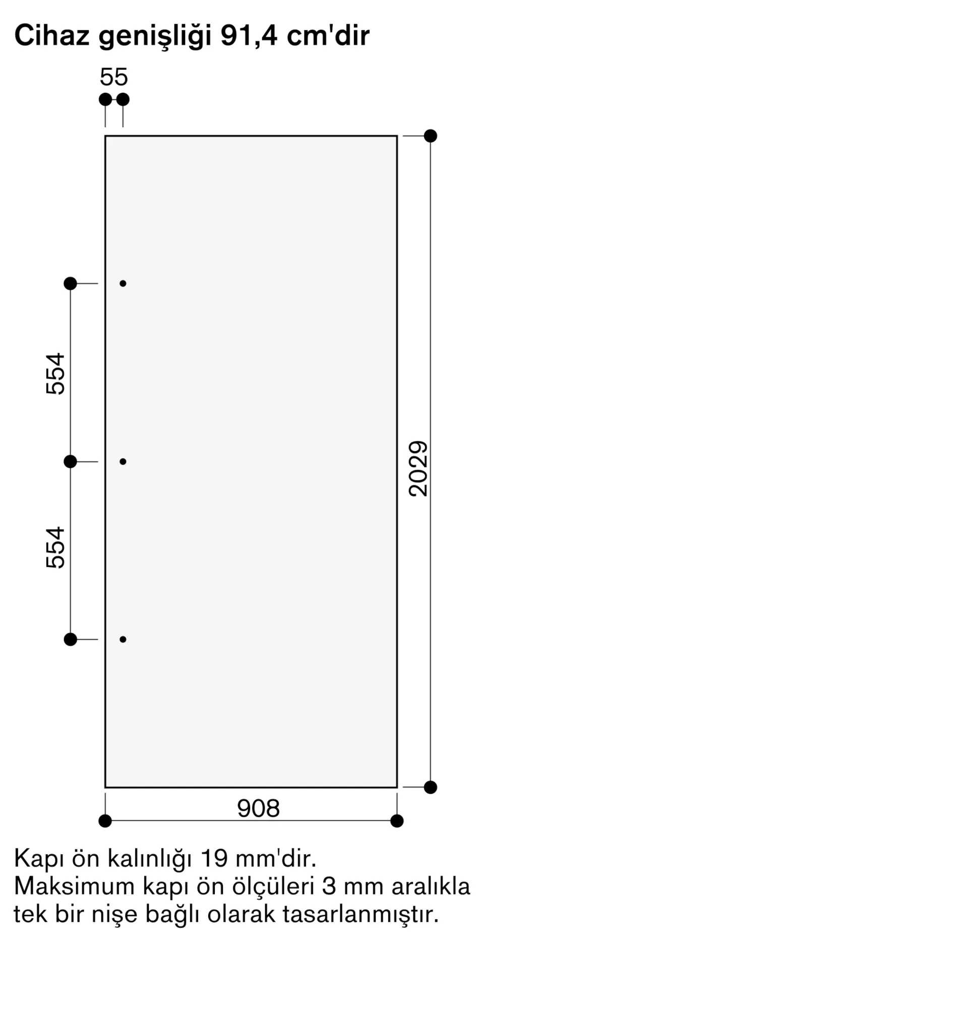RA421911 Door panel | GAGGENAU TR
