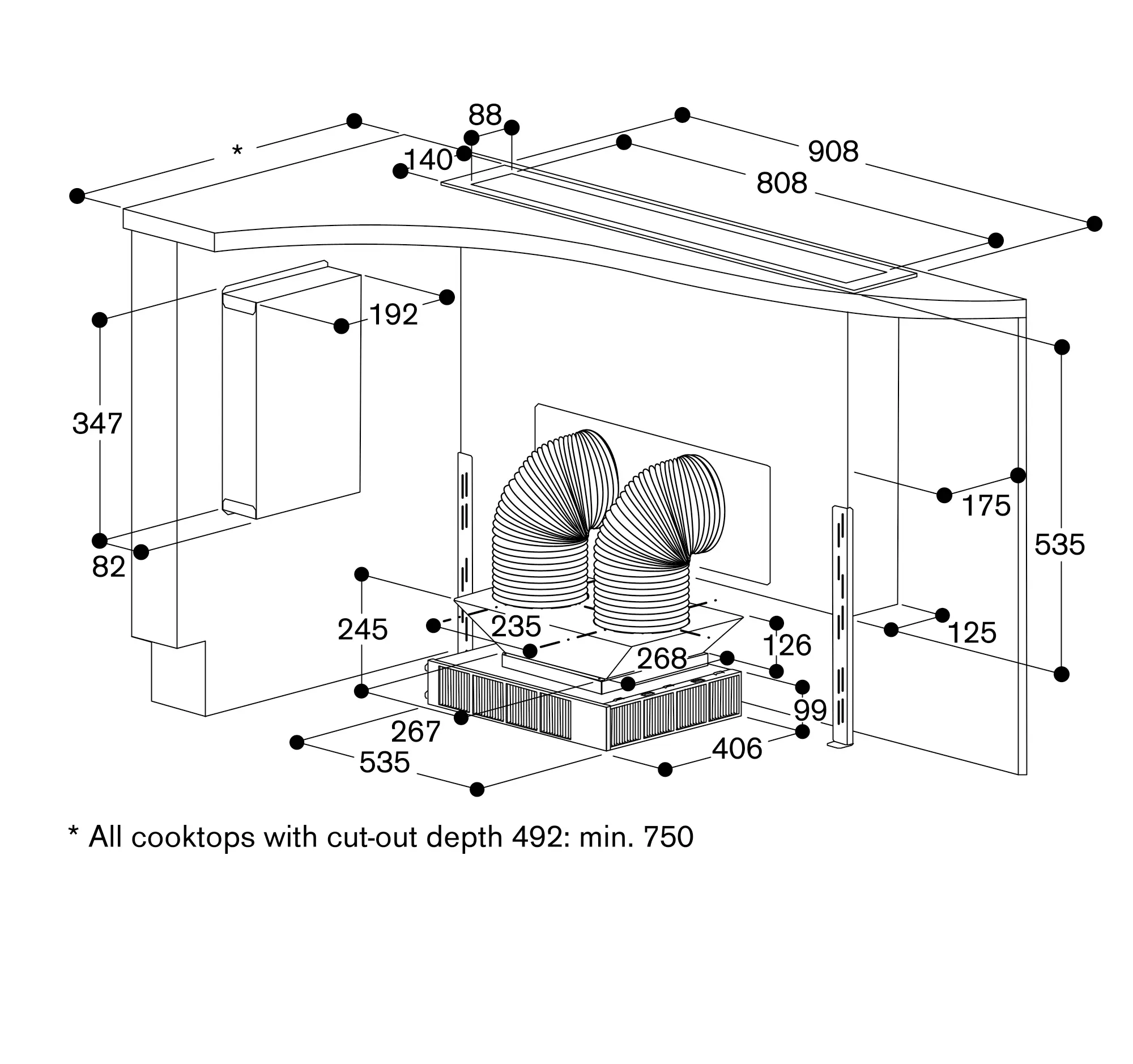 AL400191 downdraft hood | GAGGENAU IN
