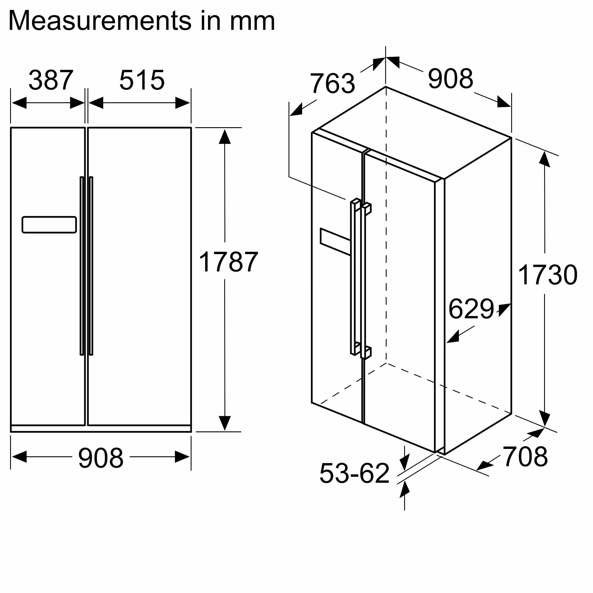 KAN93VL30M American side by side | BOSCH QA