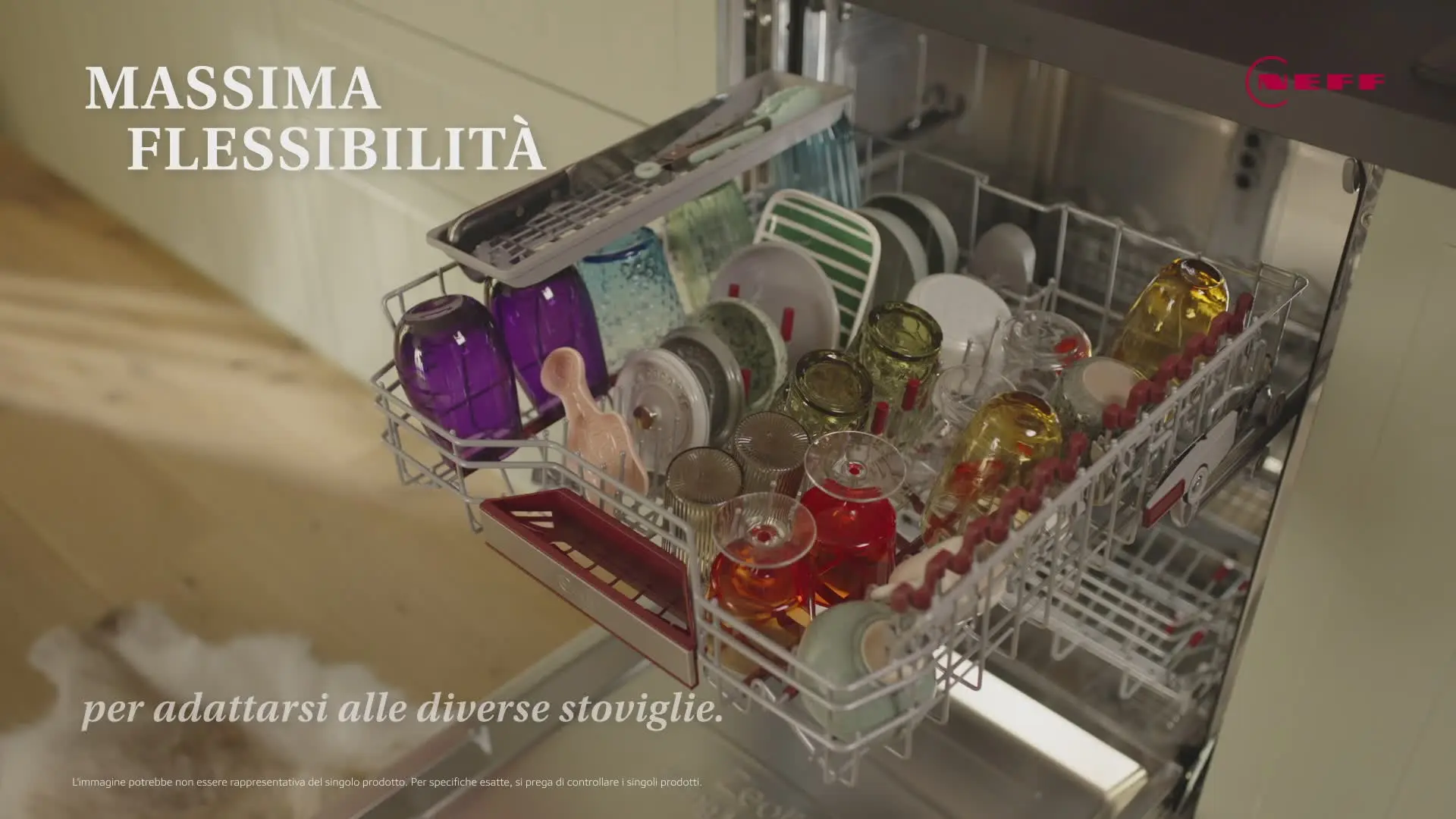 Imbuto Originale NEFF Per Sale Lavastoviglie – Colore Antracite/nero, Ricambio Ufficiale