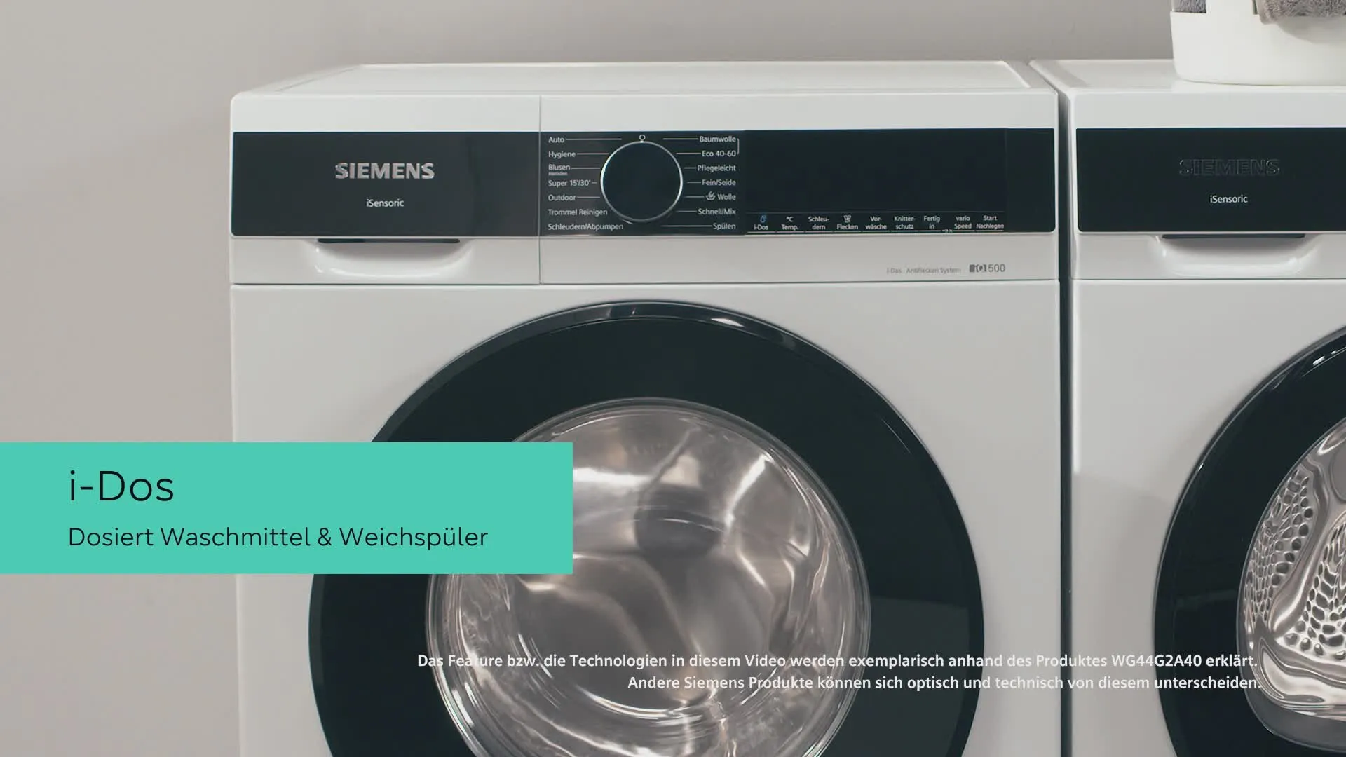 Video Nr. 11 des Produkts WG44G109A