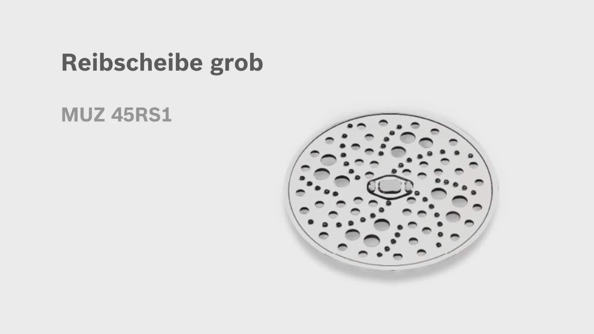 Video Nr. 6 des Produkts MUZ45RS1