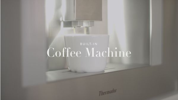 Thermador Tcm24ps 24in Built-in Coffee Machine, Stainless Steel