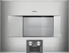 Stainless steel behind glass