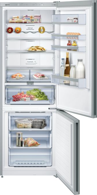 N 70 Réfrigérateur combiné pose-libre 203 x 70 cm Noir KG7493BD0 KG7493BD0-2