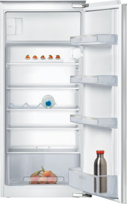 iQ100 Einbau-Kühlschrank mit Gefrierfach 122.5 x 56 cm Flachscharnier KI24LNFF1 KI24LNFF1-1