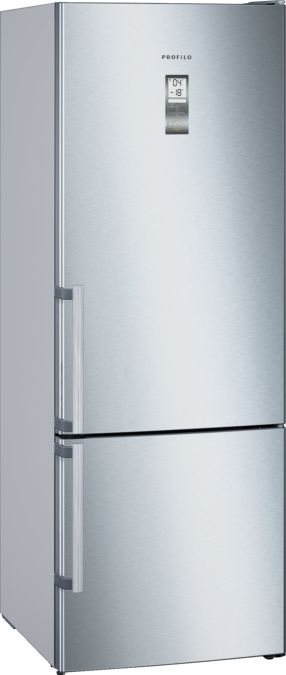 Alttan Donduruculu Buzdolabı 193 x 70 cm Kolay temizlenebilir Inox BD3056IFAN BD3056IFAN-1