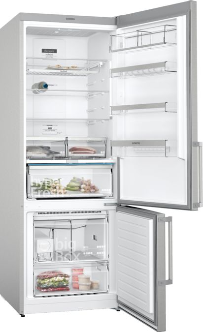 iQ500 Alttan Donduruculu Buzdolabı 193 x 70 cm Kolay temizlenebilir Inox KG56NAIF0N KG56NAIF0N-4