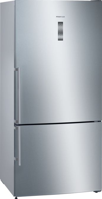 Alttan Donduruculu Buzdolabı 186 x 86 cm Kolay temizlenebilir Inox BD3086IFAN BD3086IFAN-1