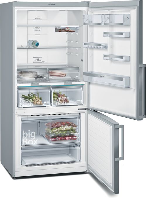 iQ500 Alttan Donduruculu Buzdolabı 186 x 86 cm Kolay temizlenebilir Inox KG86NAIF0N KG86NAIF0N-3