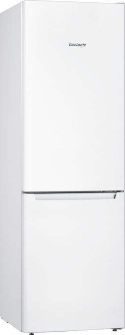 Freistehende Kühl-Gefrier-Kombination mit Gefrierbereich unten 186 x 60 cm Weiß CK536EWEA CK536EWEA-1