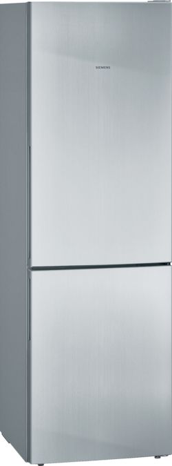 iQ300 Freistehende Kühl-Gefrier-Kombination mit Gefrierbereich unten 186 x 60 cm Edelstahl-Look KG36VVLEA KG36VVLEA-1