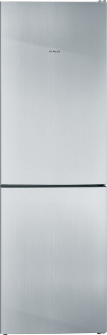 iQ300 Freistehende Kühl-Gefrier-Kombination mit Gefrierbereich unten 176 x 60 cm Edelstahl-Look KG33VVLEA KG33VVLEA-1