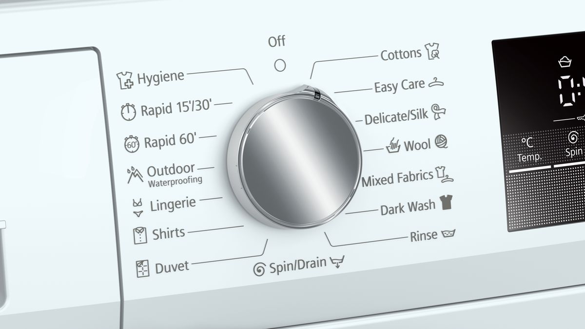 iQ300 washing machine, frontloader fullsize 7 kg 1000 rpm WM10N158IL WM10N158IL-3