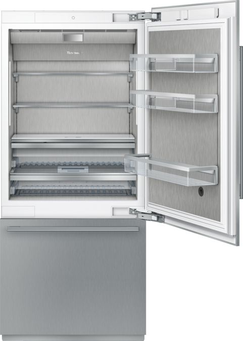 Built-in Two Door Bottom Freezer 36'' Masterpiece® Stainless Steel T36BB915SS T36BB915SS-1