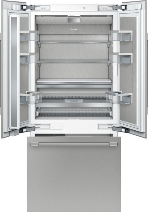 Built-in French Door Bottom Freezer 36'' Professional Stainless Steel T36BT925NS T36BT925NS-1