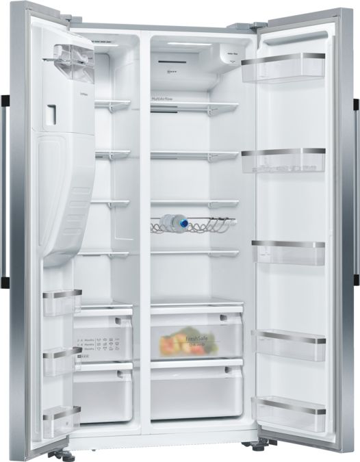 N 70 Американски side-by-side хладилник 178.7 x 90.8 cm Неръждаема стомана със защита от отпечатъци KA3923IE0 KA3923IE0-2
