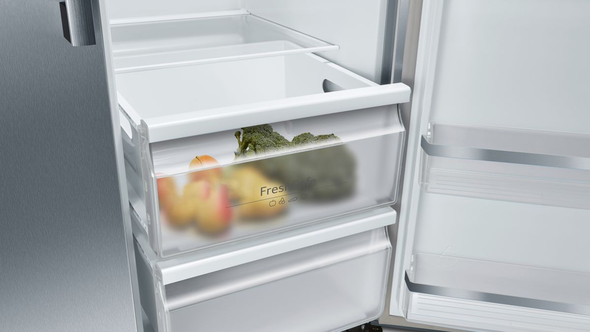 N 70 Американски side-by-side хладилник 178.7 x 90.8 cm Неръждаема стомана със защита от отпечатъци KA3923IE0 KA3923IE0-5