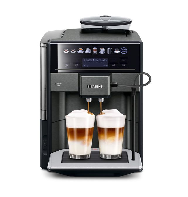Volledig automatische espressomachine EQ6 plus s700 Dark inox TE657319RW TE657319RW-1