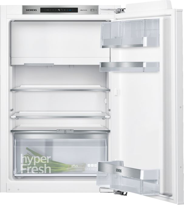 iQ500 Einbau-Kühlschrank mit Gefrierfach 88 x 56 cm Flachscharnier mit Softeinzug KI22LADE0 KI22LADE0-1