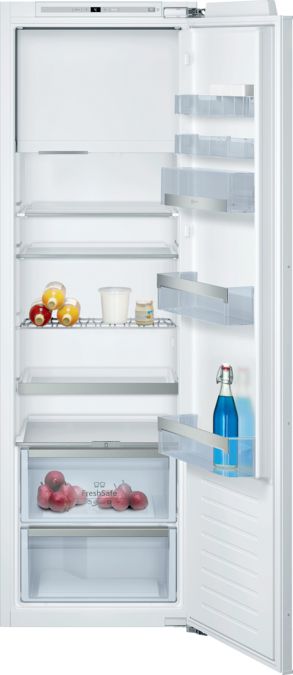 N 70 Built-in fridge with freezer section 177.5 x 56 cm flat hinge KI2823FF0G KI2823FF0G-1