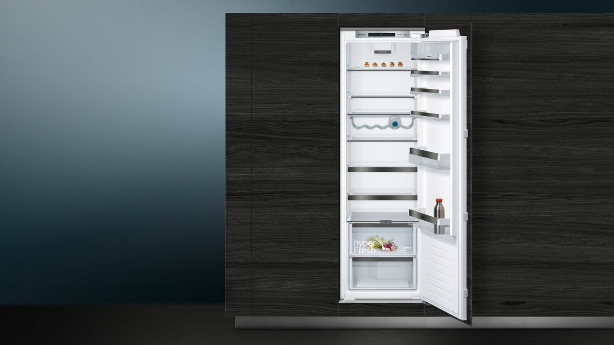 iQ500 Einbau-Kühlschrank 177.5 x 56 cm Flachscharnier mit Softeinzug KI81RSDE0 KI81RSDE0-3