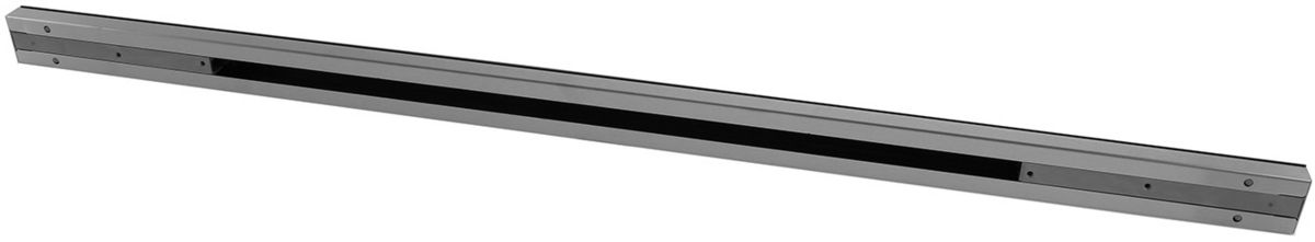 Griffleiste Designgriffleiste, Edelstahl mit schwarzem Streifen LXBXH 898X17X40 17004786 17004786-3