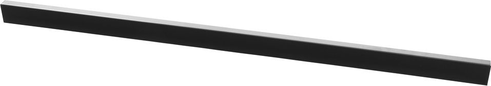 Design-Griffleiste schwarz, ohne Ausschnitt für Bedienmdoul LXBXH 898X31x40mm 17004787 17004787-1