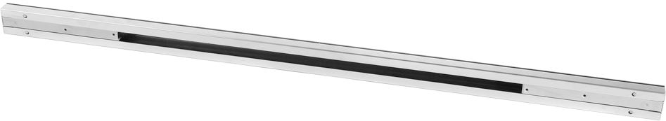 Design-Griffleiste schwarz, ohne Ausschnitt für Bedienmdoul LXBXH 898X31x40mm 17004787 17004787-4