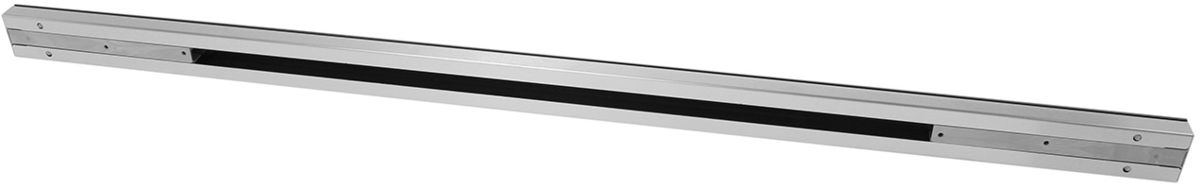 Design-Griffleiste schwarz, ohne Ausschnitt für Bedienmdoul LXBXH 898X31x40mm 17004787 17004787-3