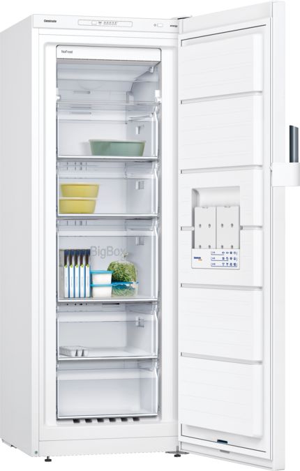 Freistehender Tiefkühlschrank 161 x 60 cm Weiß CE729EWE0 CE729EWE0-2