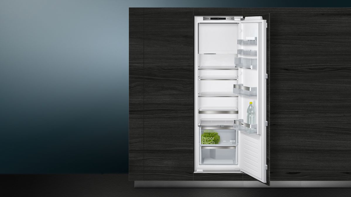 iQ500 Einbau-Kühlschrank mit Gefrierfach 177.5 x 56 cm Flachscharnier mit Softeinzug KI82LADF0 KI82LADF0-3