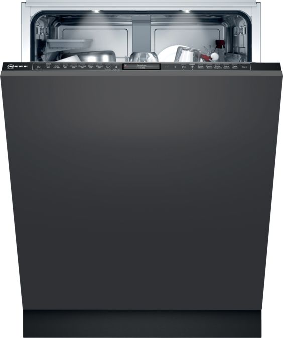 N 90 Helintegrert oppvaskmaskin 60 cm , Justerbare hengsler for enkel montering S299YB800E S299YB800E-1
