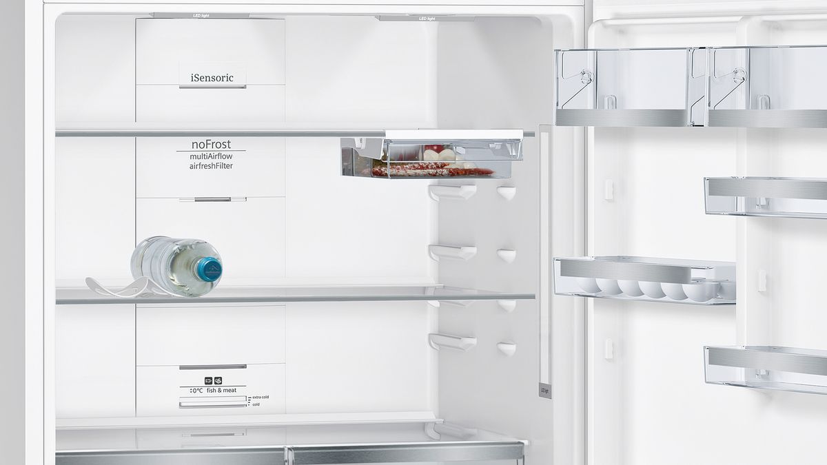 iQ500 Alttan Donduruculu Buzdolabı 186 x 86 cm Beyaz KG86NAWF0N KG86NAWF0N-5