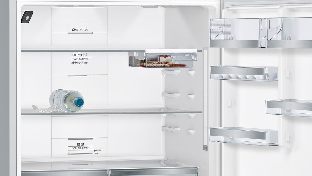 iQ500 Alttan Donduruculu Buzdolabı 187 x 86 cm Kolay temizlenebilir Inox KG86NHIF0N KG86NHIF0N-5