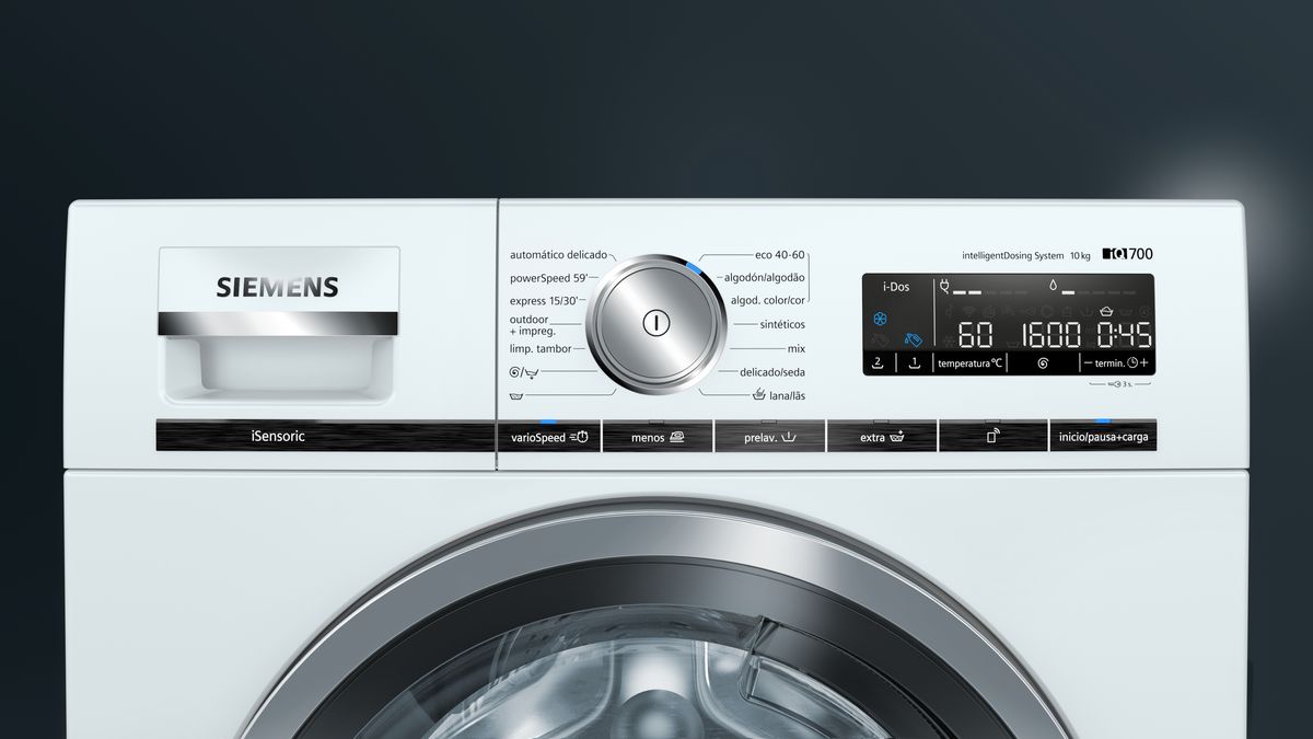 iQ700 washing machine, frontloader fullsize 10 kg 1600 rpm WM16XKH1ES WM16XKH1ES-5