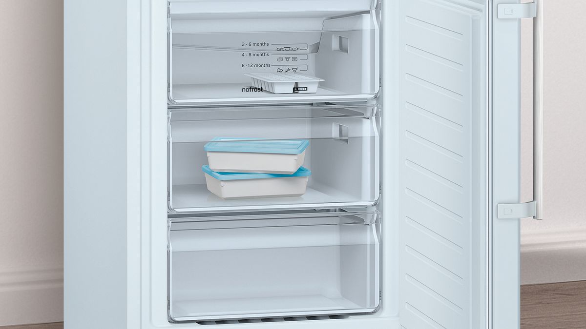 Frigorífico combinado 186 x 60 cm Blanco 3KFE567WE 3KFE567WE-7